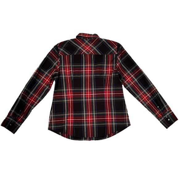 J. Crew shirt, plaid, size 12 - Picture 3 of 5